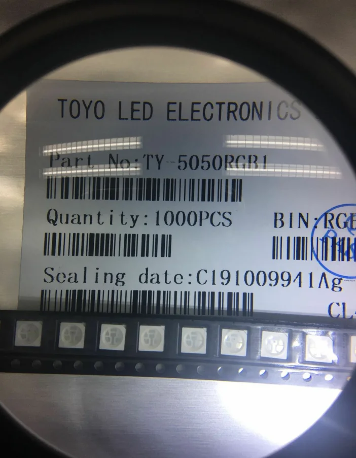 TY 5050RGB1 RGB 120гр. 5050 PLCC 6 SMD 5 0x5 0x1 TOYO Электроника|Запчасти и аксессуары для раций| |
