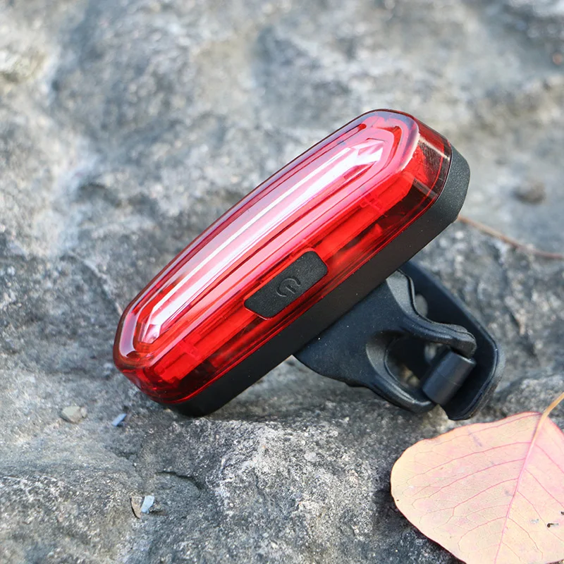 USB Перезаряжаемый фонарь для велосипеда задний фонарь Водонепроницаемый светодиодный задний фонарь Аксессуары для горных велосипедов