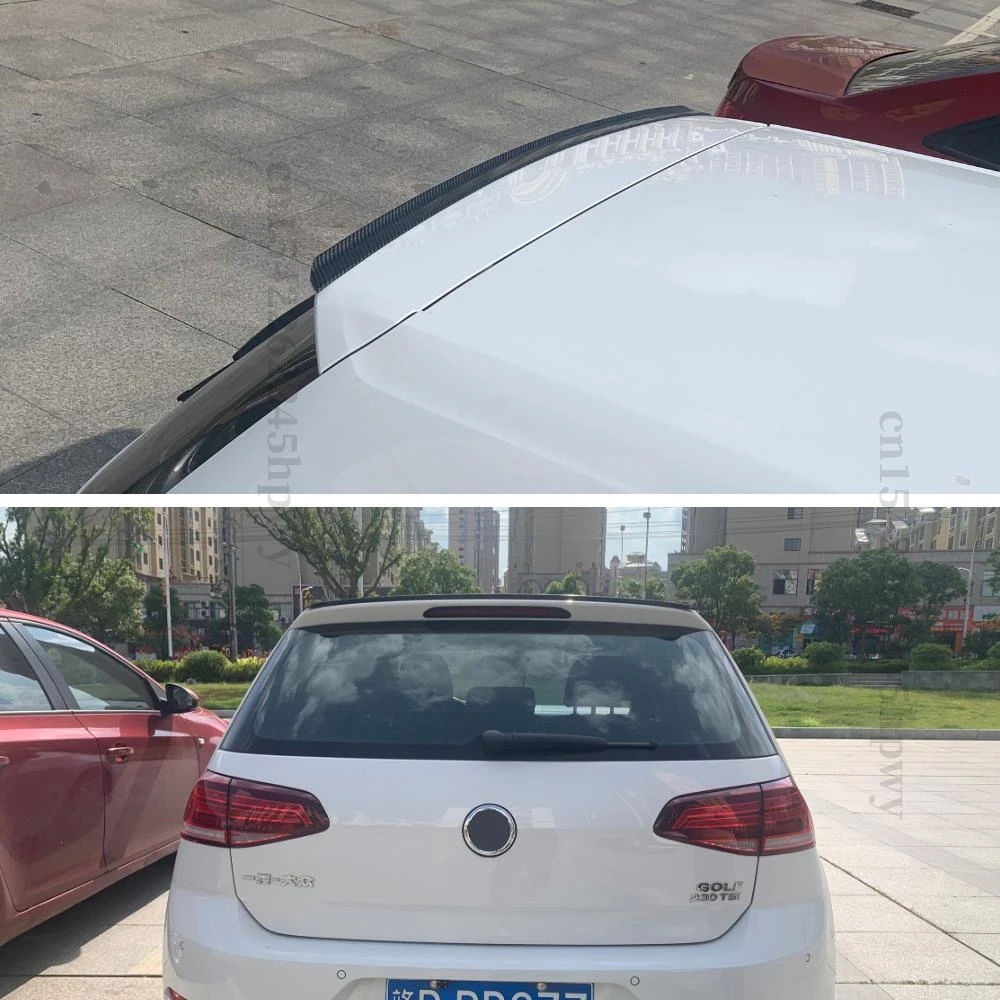 Spoiler Universal Rear Wing Sedan Hatchback Car Tuning Accessories Trunk Lip Lid For Mercedes W204 BMW Honda Civic Audi VW Golf