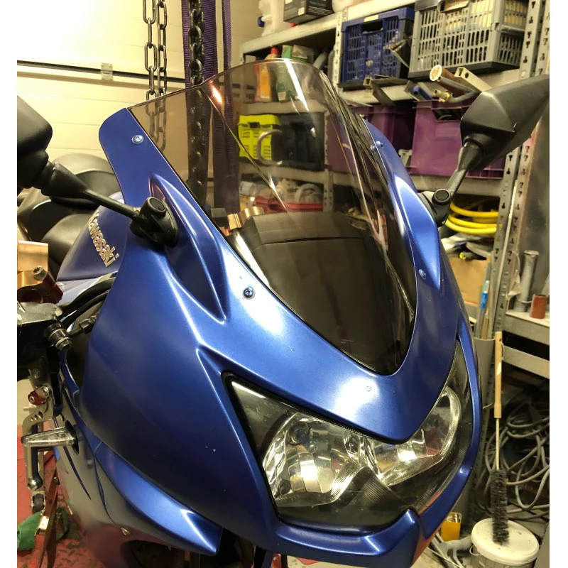 Windscreen For 2008 2009 2010 2011 2012 Kawasaki Ninja EX 250 EX250 08 09 10 11 12 Wind Screen Deflectors Windshield