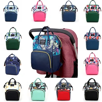 

Mummy Maternity Nappy Bag Large Capacity Baby Travel Backpack Designer Nursing Bag for Baby Care more 20 styles BFR018