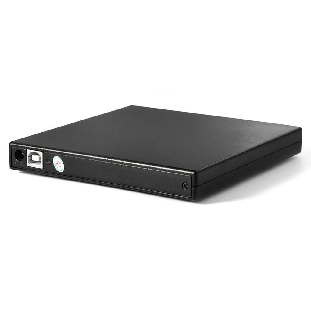 USB 2.0 External CD/DVD ROM Player Optical Drive DVD RW Burner Reader Writer Laptops PC Windows 7/8