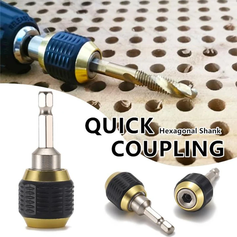 

Drill Chuck Replacement Pop off Quick Change for 1/4 Hexagon Shank TN99