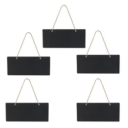 5pcs Mini quadros negros Single Sided Placa Preta para Sinais da Placa Da Mensagem