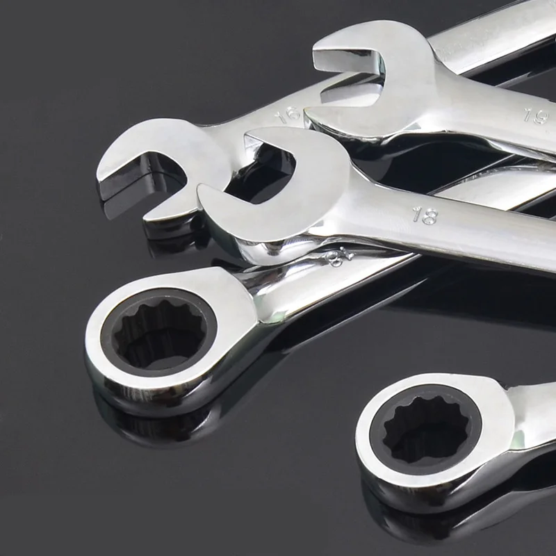 Ratchet-Combination-Metric-Wrench-Set-Fine-Tooth-Gear-Ring-Torque-and-Socket-Wrench-Set-Nut-Tools