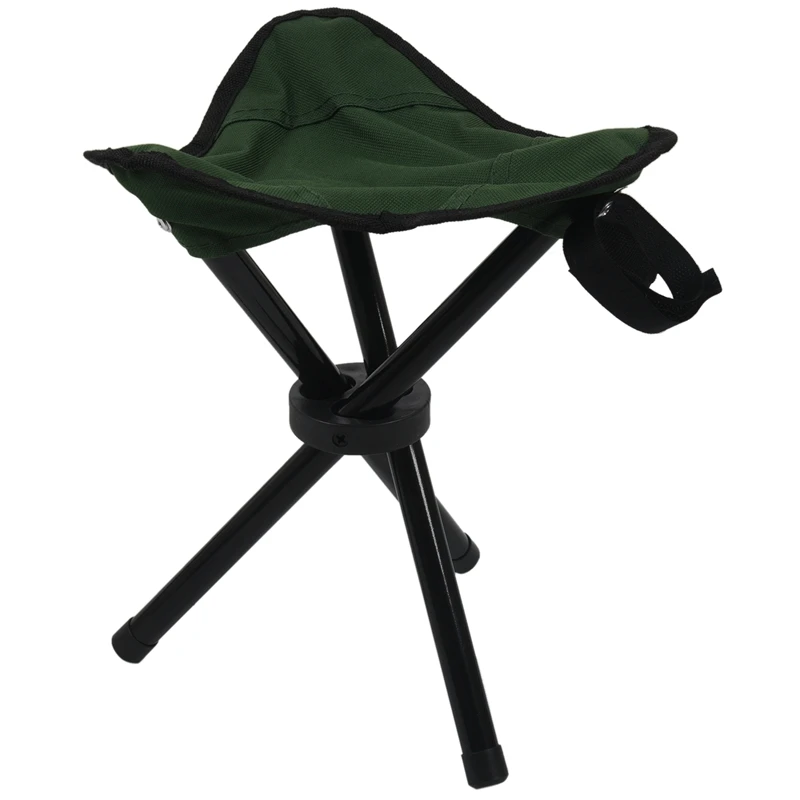 

Folding Tripod Stool Outdoor Portable Camping Seat Lightweight Fishing Chair NEW