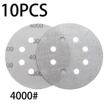 10x глинозема наждачная бумага водонепроницаемый шлифовальный диск пленка Pad Авто полировка отделка