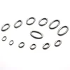 100pcs/lot 316L Stainless Steel Oval Jump Rings Split Rings Connector for Bracelet Necklace Supplies DIY Jewelry Making Findings ► Photo 1/2