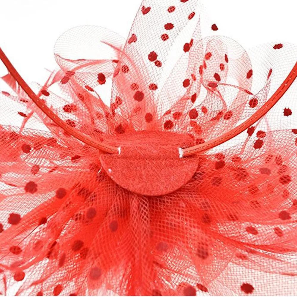 Вуалетки, шляпа для женщин, Цветок, сетка, ленты, перья, фетровые шляпы, повязка на голову или заколка для коктейля, чая, вечерние головные уборы для девочек