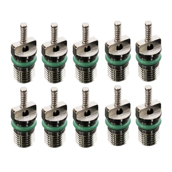 

10Pcs Car AC R134A Valve Core Needles Assortment 134a Refrigerant Heat Resistant