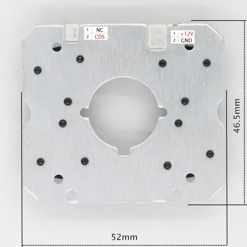 90 degrees CCTV Accessories infrared light 4 pcs Array IR LED board Surveillance cameras night vision Size 52mm * 46.5mm