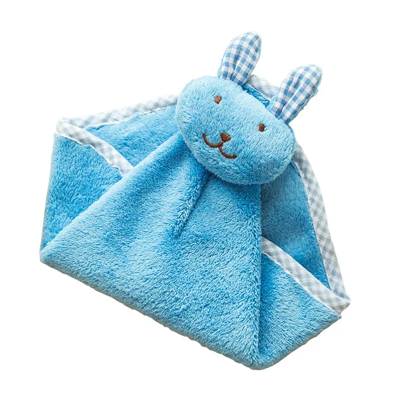 1 шт., милое банное полотенце с кроликом для кухни и ванной, Коралловое бархатное впитывающее полотенце для рук, Безворсовая Ткань, кухонное полотенце, легко чистится - Цвет: G165978
