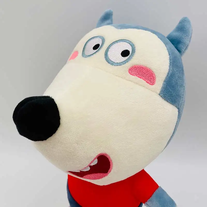 Cartoon wolfoo plush toy animal cute wolfoo family Lucy plush doll toy gift  boy girl 