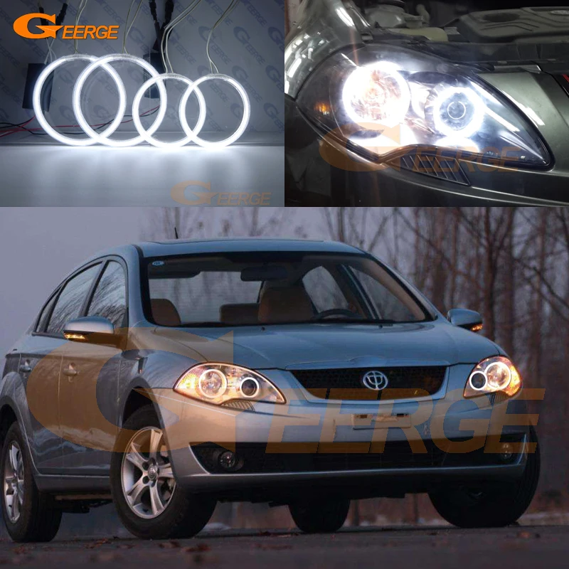 Для Brilliance BS2 FSV 2009 2010 2011 2012 отличный ультра яркий CCFL ангельские глазки Halo кольца