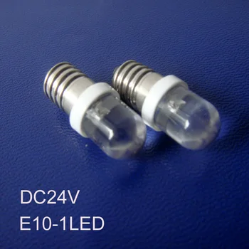 

High quality,24V E10 led light,E10 Led,E10 Indicator Lamp 24V,E10 Bulb 24v,E10 Caution Light,E10 24V Lamp,free shipping 20pc/lot