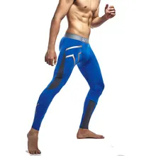 Новинка, мужские теплые штаны для бега, йоги, спортзала, фитнеса, спорта, колготки, спортивная одежда, длинные штаны, мужские Эластичные Обтягивающие леггинсы, Hombre