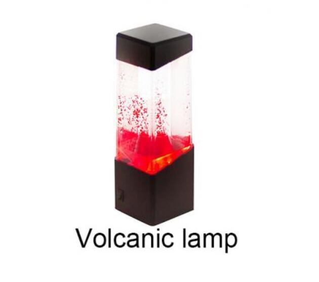 Lamp LED Bedside Night Light Color Changing Jellyfish Tank Aquarium Led Lamp Relaxing Mood Lights Lava Lamp Kids Gifts