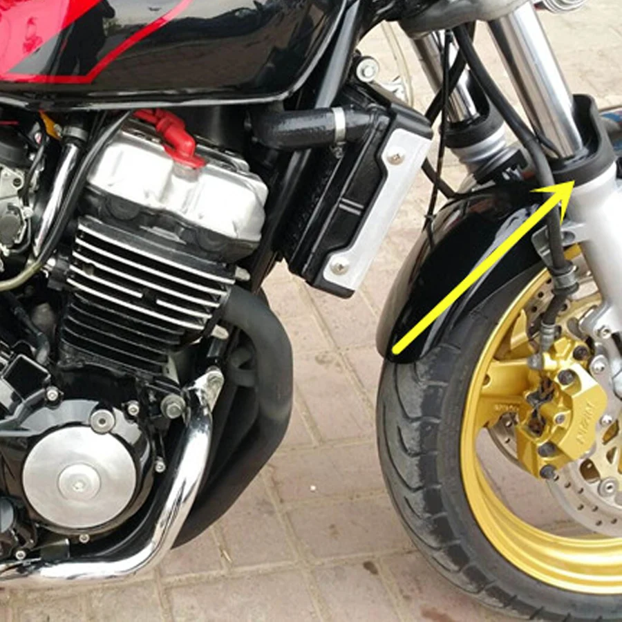 Pair ABS Accessories Motorcycle Front Shock Absorber Water Dust