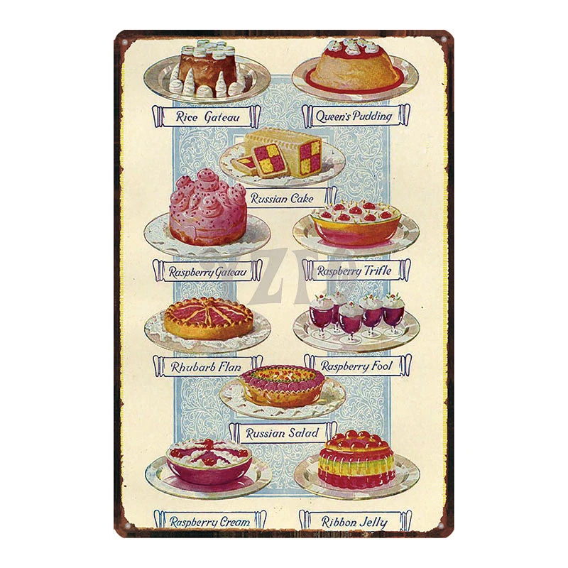 q Zone Chef Kitchen Sign Metal Signs Shabby Chic Vintage Style Wall Pub Home Art Restaurant Decoration Metal Poster Du 3014 Plaques Signs Aliexpress