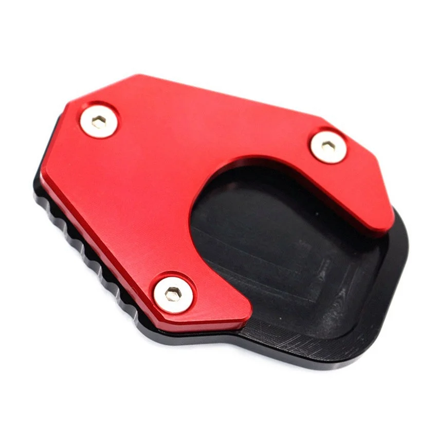 Red CNC подножка Sidestand расширение увеличитель ног пластины Pad для Honda CRF250 ралли - Цвет: Red