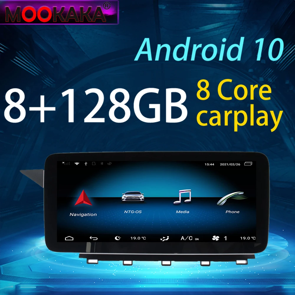 

For Mercedes-Benz GLK X204 2013-2015 Car Player GPS Navigation 128GB Android Auto Radio Stereo Head Unit Audio Recorder