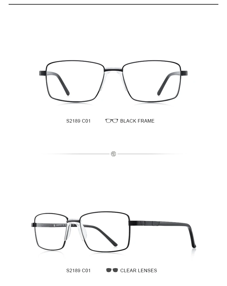 MERRYS дизайн мужские Оправа очков из титанового сплава Модные мужские Бизнес Стиль Сверхлегкий глаз близорукость рецепт очки S2189