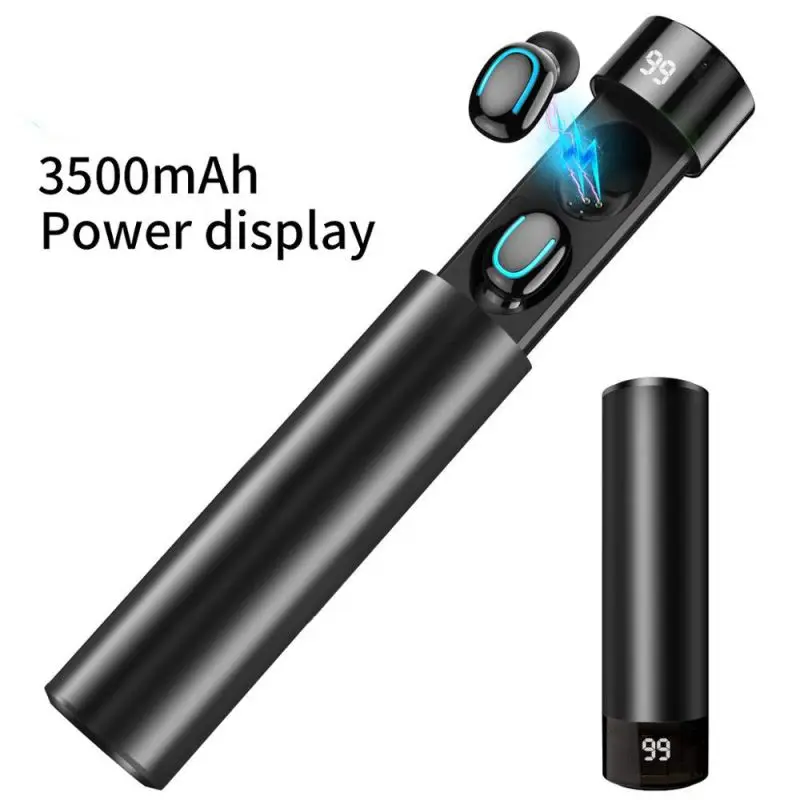 Q67 TWS беспроводные наушники 3D стерео мини 5,0 Bluetooth наушники с двойным микрофоном спортивные водонепроницаемые наушники гарнитура для сопряжения