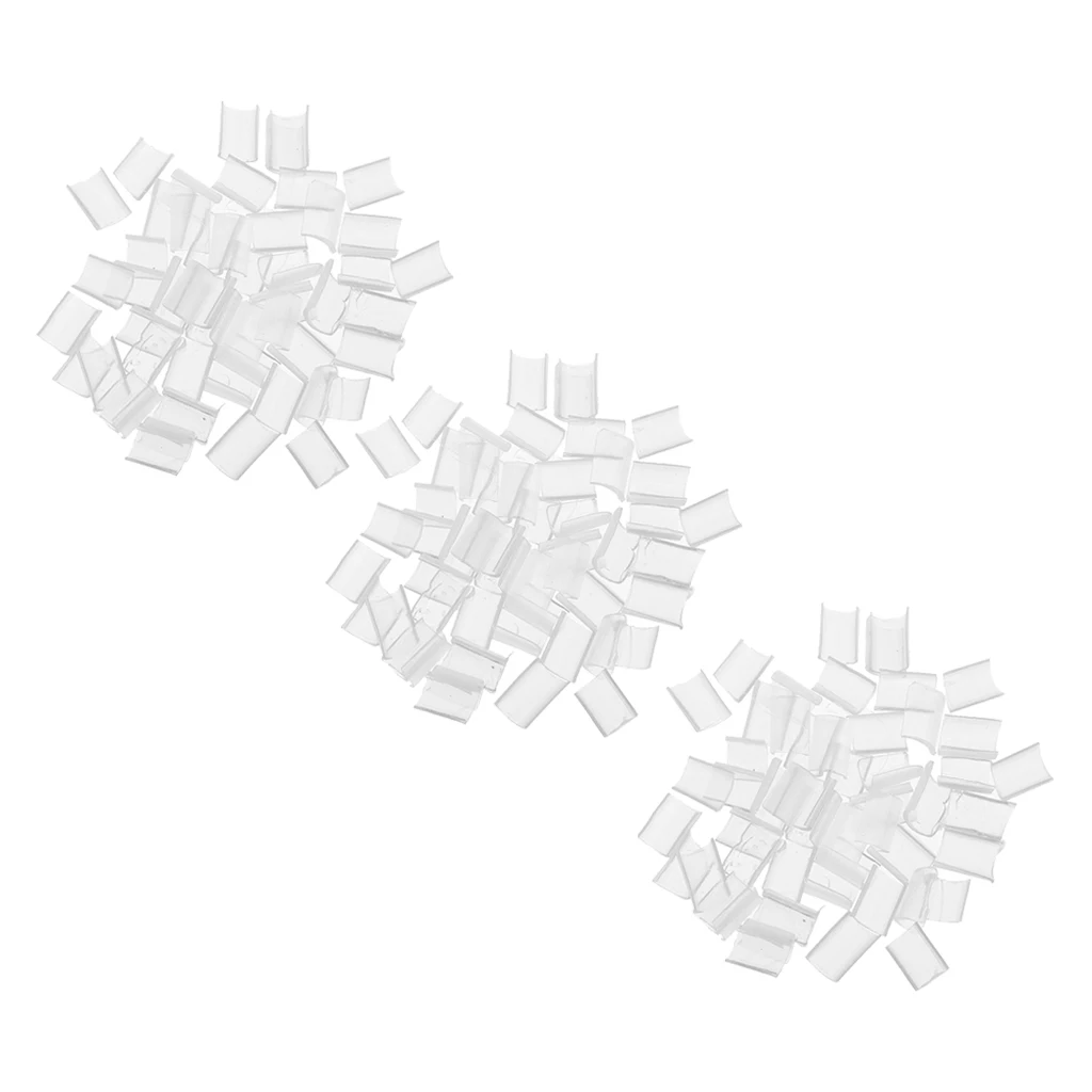 Pack Of 150 Salon DIY Keratin Hair Extensions Rebond Hot Fusion Glue White