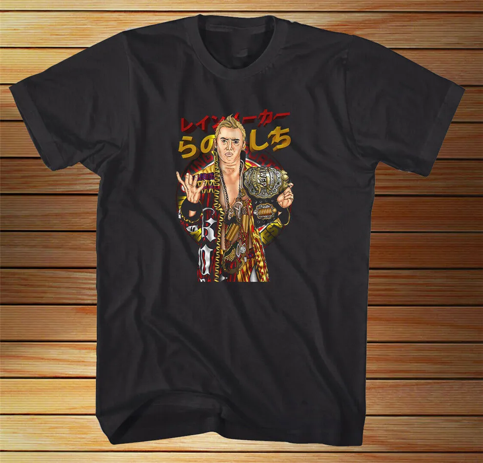 Kazuchika Okada-футболка Черная все размеры Унисекс Мужская женская футболка |