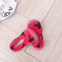 Детская обувь фитнес кроссовки легкие слипоны Мягкие Мальчики Девочки Спортивная прогулочная обувь черный красный Детский кроссовок дышащая