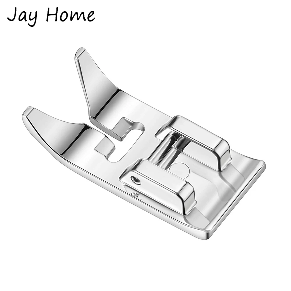 1Pc Sewing Machine Presser Foot Straight Stitch Snap On Presser Feet Universal Zig Zag Foot for Home Low Shank Sewing Machines 