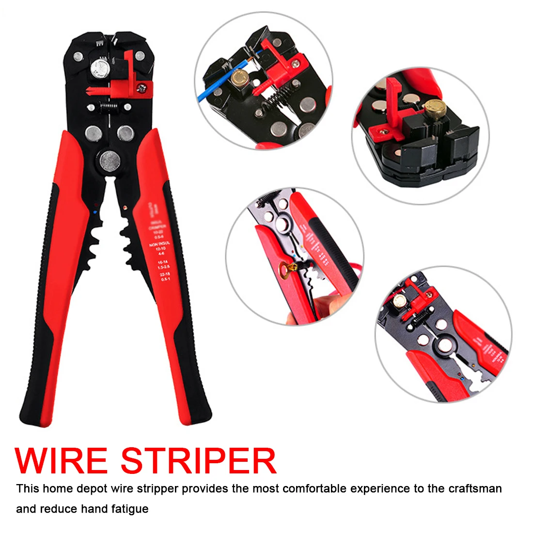 

NEW Crimper Cable Cutter Automatic Wire Stripper Multifunctional Stripping Tools Crimping Pliers Terminal