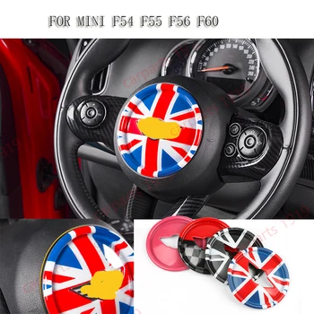 

Steering Wheel Center Panel 3D Dedicated Car Sticker Decal Cover Sticker case for MINI COOPER F54 F55 F56 F60 Countryman Clubman