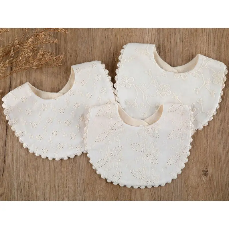 Korean Style Toddler Kids Lace Floral Bibs Cute Hollow Out False Collar Children Clothes Accessiory Pure Color Baby Girls Cotton 4 Korean Style Toddler Kids Lace Floral Bibs Cute Hollow Out False Collar Children Clothes Accessiory Pure Color Baby Girls Cotton 4