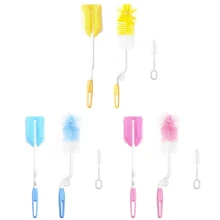 3 шт чайник насадка носик трубка детские молочные бутылки соски Чистящая Щетка Очиститель Набор