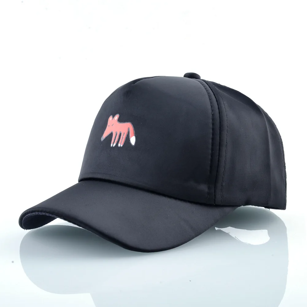 

Trucker Hat Korean Style Small Fox Baseball Cap Girls Summer Sunshade Children's Casquette Big Boy Boy Fashion Foreign Trade Hat