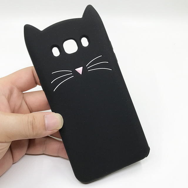 Samsung J7 2016 Case Silicone 3D Cartoon Soft Phone Cover For Samsung Galaxy J7 2016 J710 J710F Cute Unicorn Cat Funda Coque