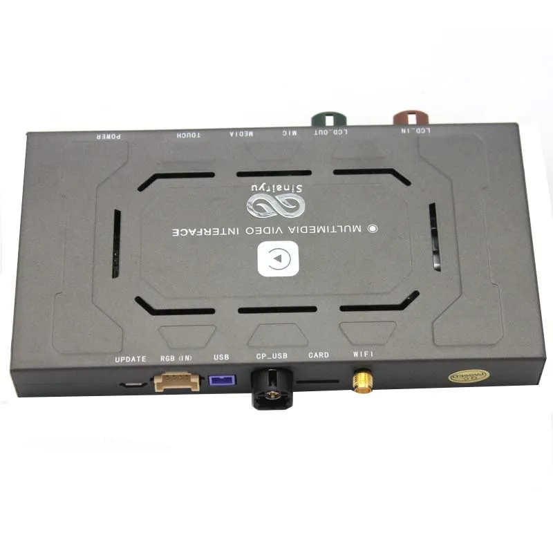 Top Sinairyu WIFI Wireless Apple Carplay Car Play Android Auto Mirroring Retrofit NBT i3 2013-2017 for BMW support Reverse Camera 3