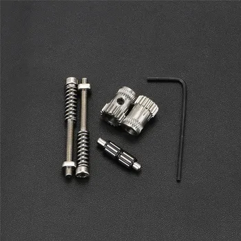 

Double Gear Wheel Extruder Kit Extrusion Wheel with Spring for Prusa mk2/mk2.5/mk3 Bondtech 3D Printer Accessories