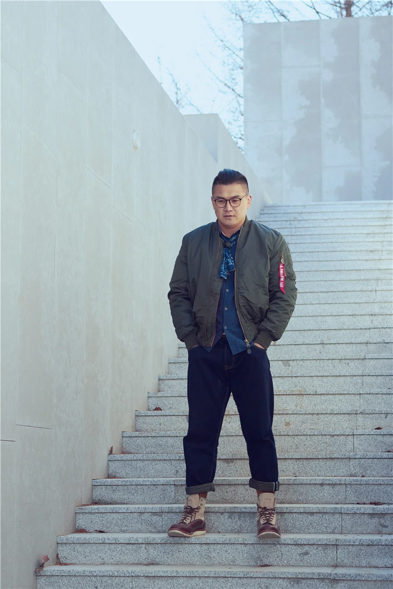 2019aw винтажный черный бомбер летная куртка пилот для мужчин зимнее пальто водостойкое мотоциклетное лоскутное USN ww2 уличная одежда хип-хоп