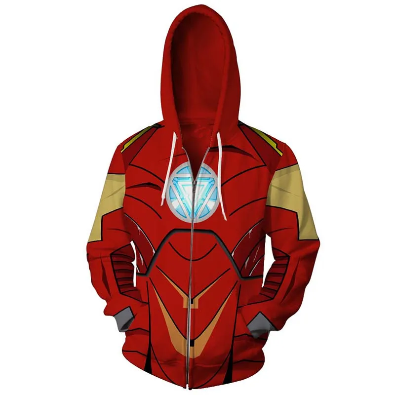 3D принт Мстители Железный человек паук костюм толстовки для мужчин супергерой паук стих с капюшоном Косплей толстовки повседневные топы