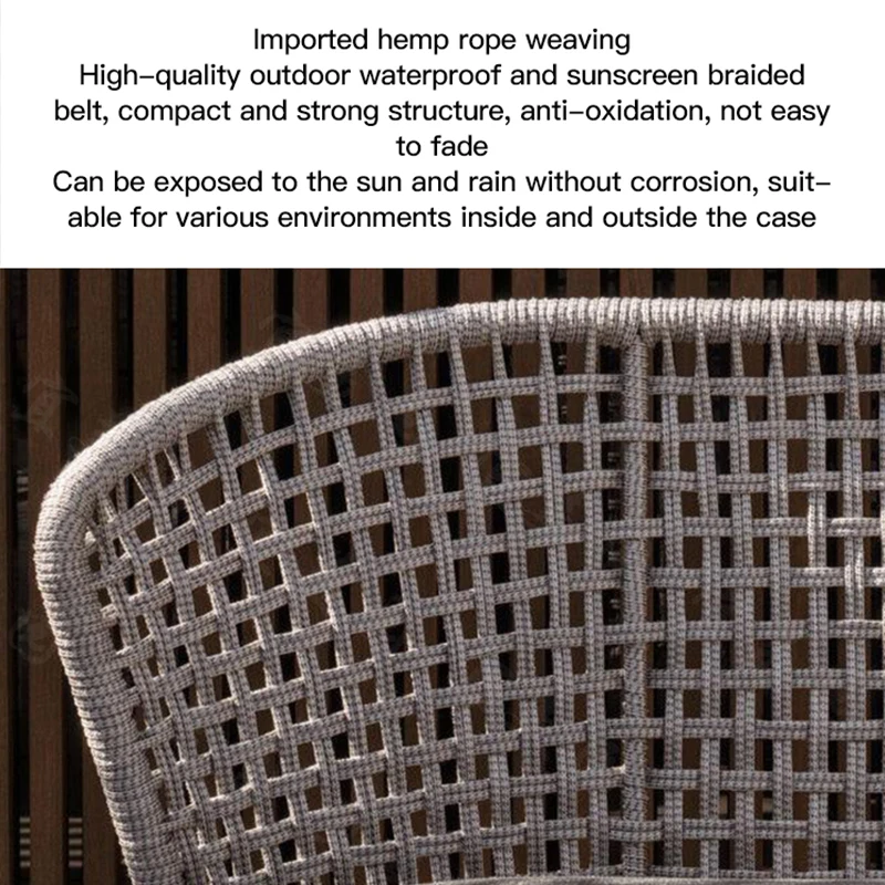 Northern European Minimalist Sofa Relax Long Waiting Chair For Leisure Garden Dining Set Furniture For Home Outdoor Lounger