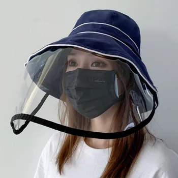 

Antidust Protective Hat Eye Protection Anti-fog Multi-function Protective Cap Sun Windproof Hat Anti-saliva Face Cover Cap