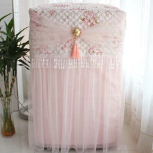 60*60*85 см, крышка для стиральной машины для дома, пыленепроницаемый лист, Декор, кружево, романтические, элегантные подарки для дома