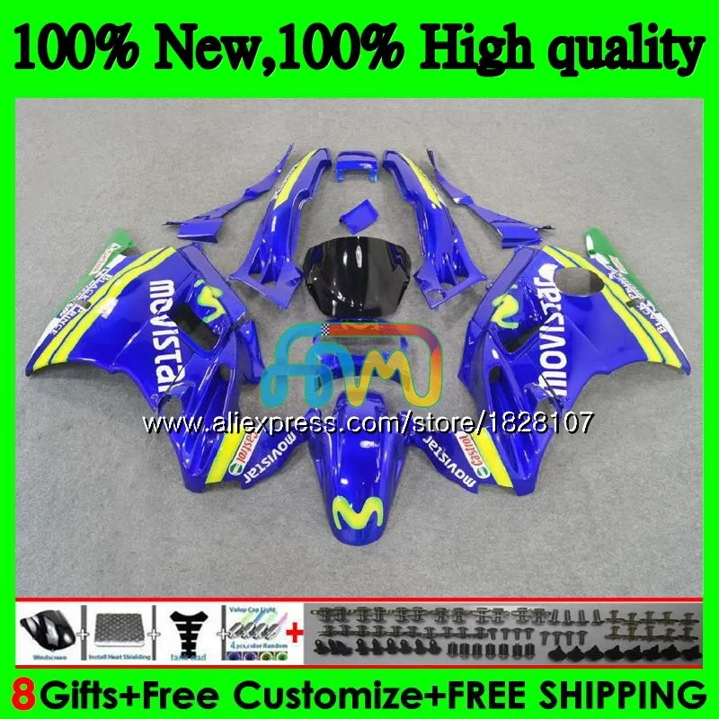 CBR 600F3+ майка для HONDA CBR600FS CBR 600 FS F3 1995 1996 1997 1998 3BS. 49 CBR600 F3 CBR600F3 Movistar Синий 95 96 97 98 обтекатель