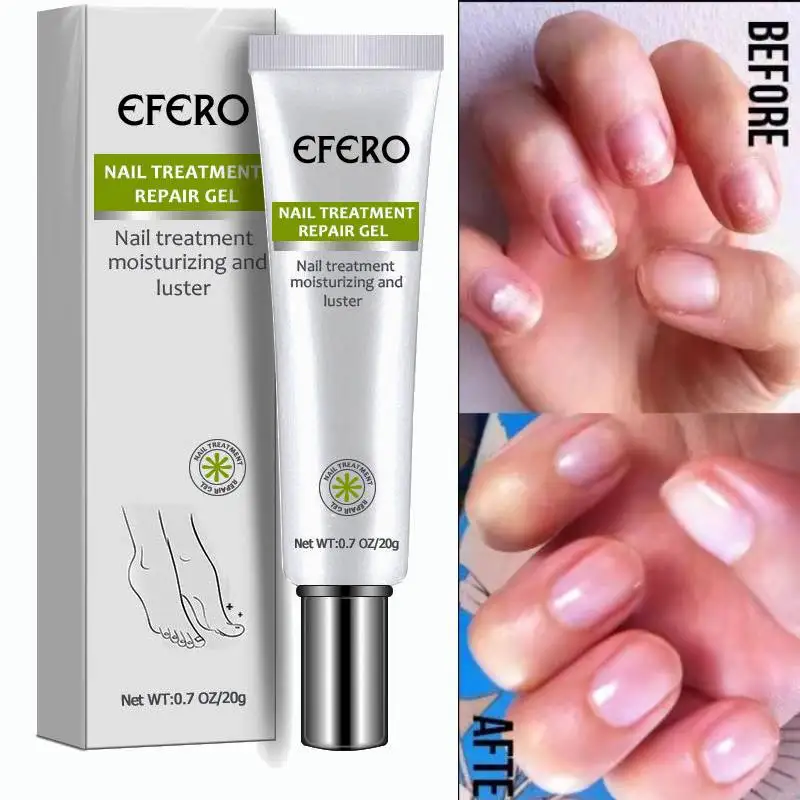 

Крем для ногтей Efero уход восстановление Gel, увлажняющий и блеск