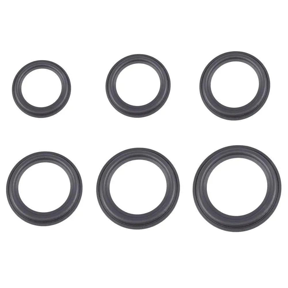 

3/4/5/6/6.5/8/10/12 inch Elastic Rubber Edge Ring For Speaker soft Repair Edge Ring Surround Woofer durable U8C2