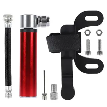 

Mini Inflator Bicycle Basketball Portable American French Mouth Universal Trachea Inflatable Tube Aluminum alloy