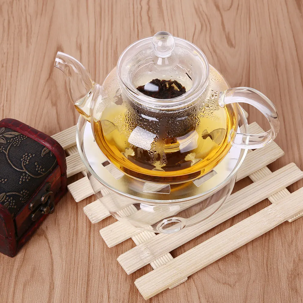 Чашка для заваривания чая 800 мл набор Сарафанов заварочный чайник + грелка 6 Вт/с