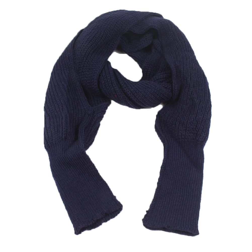 Sciarpa invernale calda lavorata a maglia con maniche – Moda Sciarpa lavorata a maglia Loop per uomo e donna – Maglione multifunzionale Top Wrap Shawl Cape
